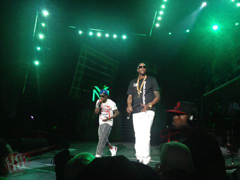 Lil Wayne在新泽西州举行America’s Most Wanted巡回演唱会 (10张照片)