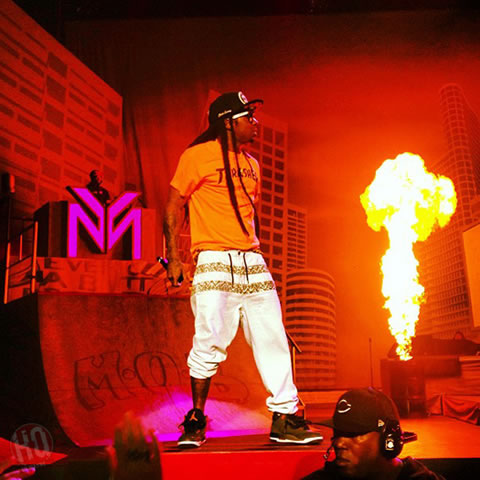 Lil Wayne & T.I.在纽约州举行America’s Most Wanted演唱会 (Pt.2/12张照片)