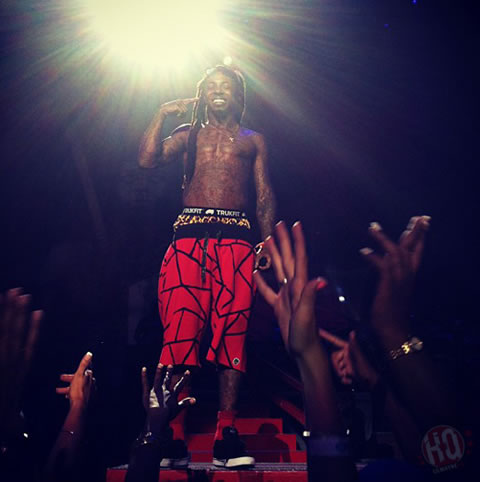 Lil Wayne & T.I.在纽约州举行America’s Most Wanted演唱会 (Pt.1/12张照片)