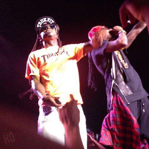 Lil Wayne & T.I.在纽约州举行America’s Most Wanted演唱会 (Pt.2/12张照片)