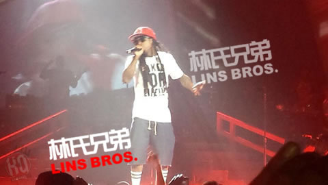 Lil Wayne在田纳西州举行America’s Most Wanted演唱会 (Pt.1/16张照片)