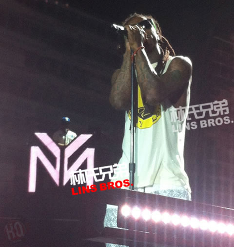 Lil Wayne和T.I.在匹兹堡举行America’s Most Wanted演唱会 (16张照片)