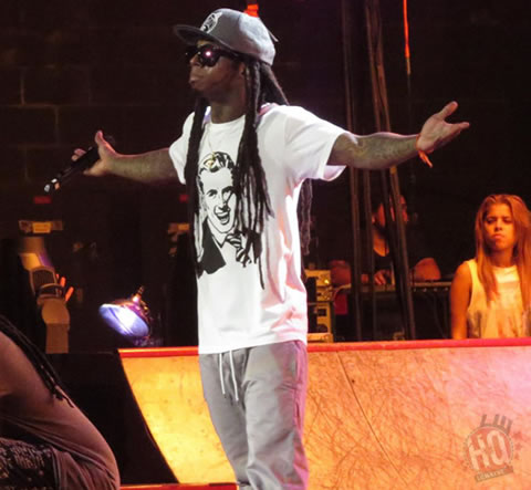 Lil Wayne在弗吉尼亚海滩举行America’s Most Wanted巡回演唱会 (11张照片)