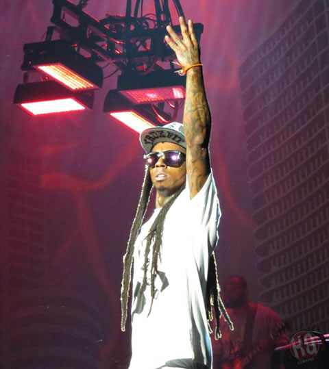 Lil Wayne在弗吉尼亚海滩举行America’s Most Wanted巡回演唱会 (11张照片)