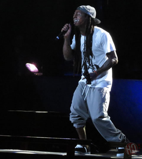 Lil Wayne在弗吉尼亚海滩举行America’s Most Wanted巡回演唱会 (11张照片)