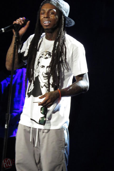 Lil Wayne在弗吉尼亚海滩举行America’s Most Wanted巡回演唱会 (11张照片)