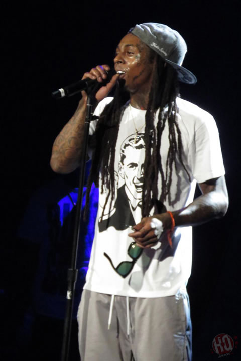 Lil Wayne在弗吉尼亚海滩举行America’s Most Wanted巡回演唱会 (11张照片)