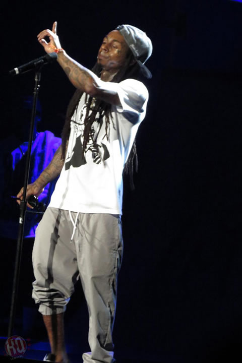 Lil Wayne在弗吉尼亚海滩举行America’s Most Wanted巡回演唱会 (11张照片)