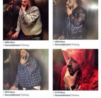 当Drake知道DJ Khaled向Nicki Minaj求婚..他的反应与Khaled, Nicki 三人对话 (恶搞/10张图片)