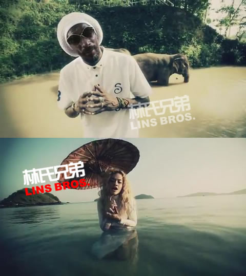 Snoop Dogg与Rita Ora合作单曲Torn Apart官方MV..他们旅游了泰国 (视频)