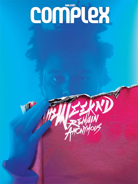 R&B歌手The Weeknd 登上 Complex 杂志封面 (照片)