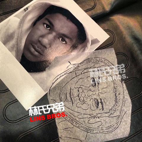 The Game有了新纹身.. Trayvon Martin头像纹身献给他 (照片)