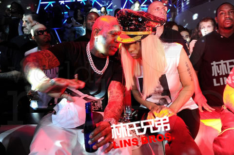 Nicki Minaj和YMCMB大老板Birdman在迈阿密盛大Party (10张照片)