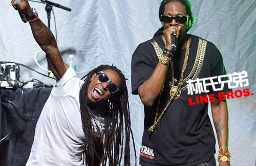 当Lil Wayne的一脸纹身跑到好兄弟2 Chainz的脸上时..Kanye West的创意(图片)