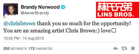 不管生病! Chris Brown继续兴奋地在录音室里工作新专辑..联合Brandy (2张图片)