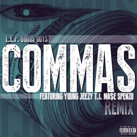T.I., Young Jeezy等加入了歌曲Commas的Remix (音乐)
