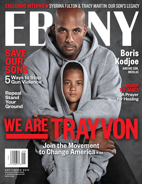 继续抗议!! NBA篮球巨星韦德Dwyane Wade也站出来声援Trayvon Martin.. (杂志封面)