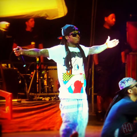 Lil Wayne和好兄弟T.I. & 2 Chainz在芝加哥举行America’s Most Wanted (12张照片)
