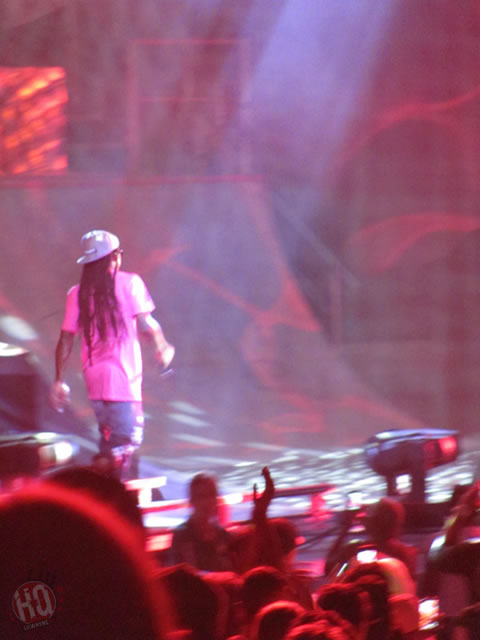 Lil Wayne 在辛辛那提举行America’s Most Wanted巡回演唱会 (10张照片)