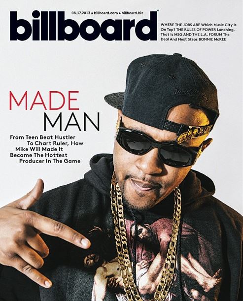 Made It Happen热歌制作人Mike WiLL 登上Billboard杂志封面 (图片)