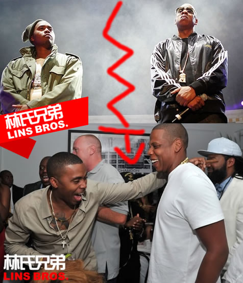 Nas 和Jay Z已经成为好兄弟..Nas已经不好意思再提当年攻击Jay Z：我忘了