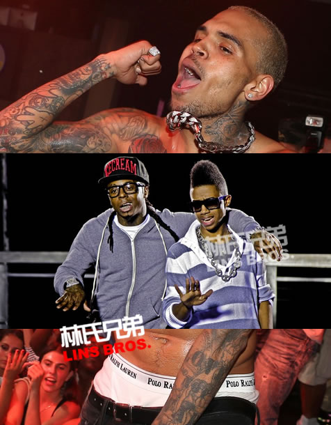 Chris Brown加入Lil Wayne徒弟Lil Twist最新歌曲I Don’t Care (音乐)