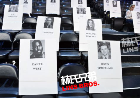坐哪里? 2013 MTV VMAs音乐录影带大奖明星座位确定 (5张照片)