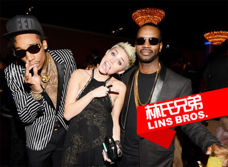 Wiz Khalifa, 流行女星Miley Cyrus, Juicy J 加入Mike Will Made It第一单曲23 预览 (视频)