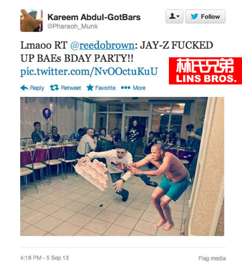 Jay Z赤裸上身跳入泳池搞笑照片引起互联网震荡..也激发了恶搞界PS创意 (14张图片) 