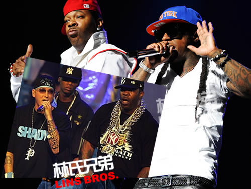 Eminem, Lil Wayne, Kanye 将加入Busta Rhymes新专辑..Em将首次和Busta进行Battle