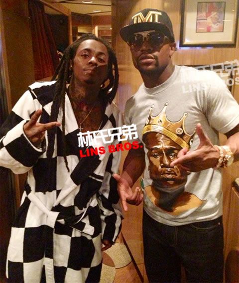 Lil Wayne让巨星兄弟拳王梅威瑟发布视频宣传新专辑Tha Carter V..与Drake.. (视频)