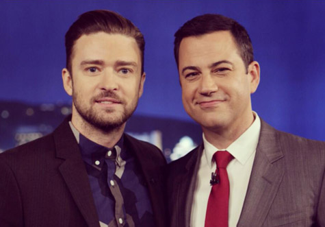 Justin Timberlake表演TKO和Take Back The Night.. Jimmy Kimmel现场 (5部视频)