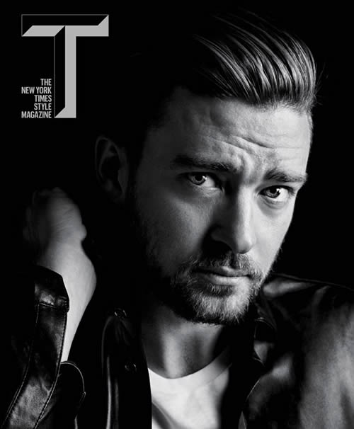 Justin Timberlake 登上 NY Times  T Magazine杂志封面 (图片)