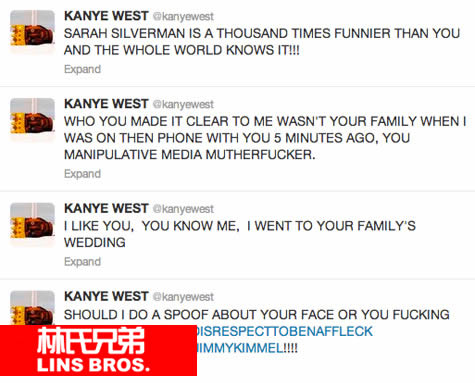 Kanye West真的很生气..因为被人模仿..还被小孩模仿..疯狂攻击回应：No Good Pussy
