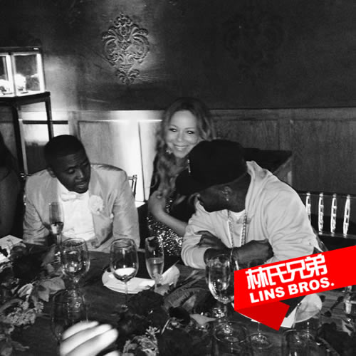 Nas 40岁生日, Mariah Carey, Jermaine Dupri, Nas父亲一起庆祝 (照片)