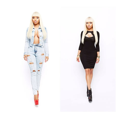 好身材! Nicki Minaj在Instagram发布K Mart秋季新服装产品线 (9张照片)