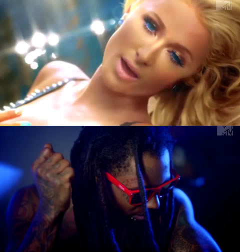 Lil Wayne客串超级名流同事帕丽斯·希尔顿单曲Good Time官方MV发布 (视频)
