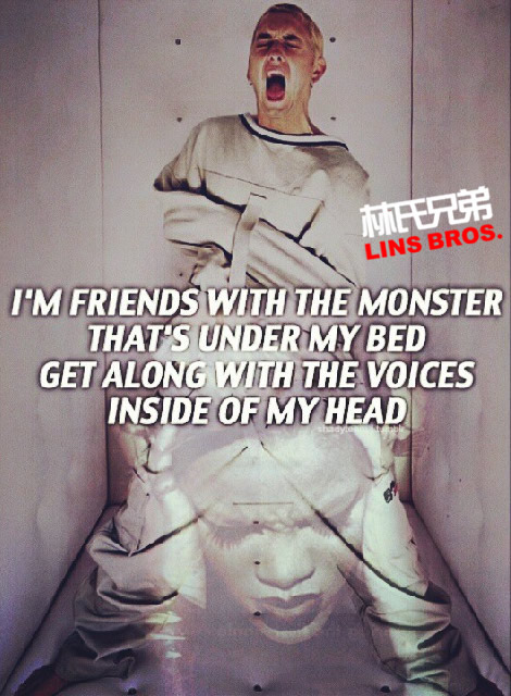 #Monster! Rihanna发布图片另类宣传与好友Eminem合作新单曲Monster.. (图片) 