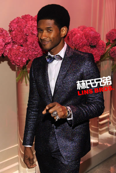 Usher, Pharrell, Rita Ora等纽约出席Angel Ball活动..Usher展示迷你爆炸头 (8张照片)