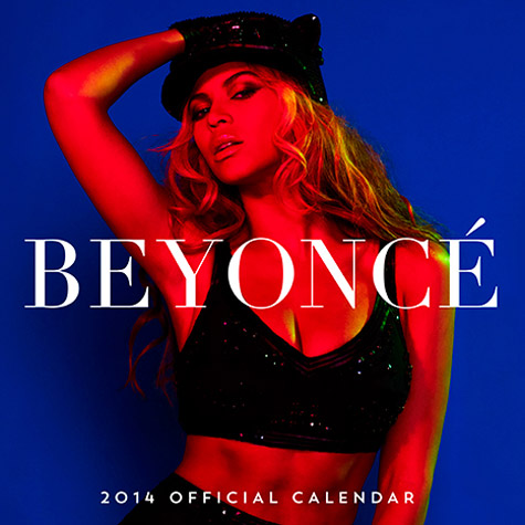 Beyonce 第一本官方日历..2014年官方日历发布 (5张照片)