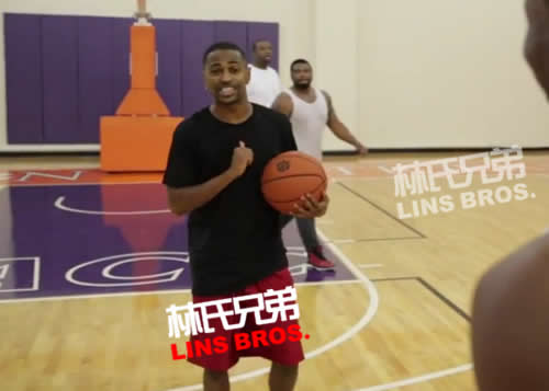 篮球斗牛时间：Kanye West徒弟Big Sean 3对3篮球比赛 (视频)