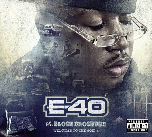 E 40发行3张专辑：The Block Brochure Parts 4, 5 & 6 封面和歌曲名单(45首歌曲)
