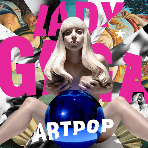 Lady Gaga 发布新专辑 ARTPOP 官方封面..裸体主题 (图片)