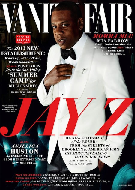 Jay Z 登上 VANITY FAIR 杂志封面 (官方正式版图片)