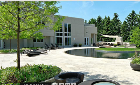 篮球之神迈克尔·乔丹把他的芝加哥豪宅拿出去下月拍卖.. 豪宅照片曝光 (6张照片)