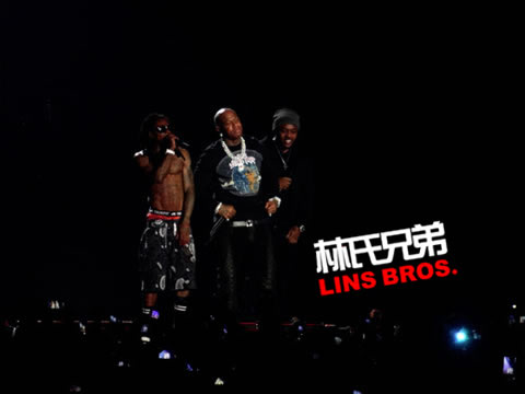 Lil Wayne与好兄弟在法国巴黎举行America’s Most Wanted演唱会 (12张照片)