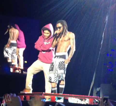 Lil Wayne开始了2013欧洲巡回演唱会.. 都柏林现场高举爱尔兰国旗...  (12张照片)