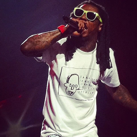 Lil Wayne在法国图卢兹举行America’s Most Wanted演唱会 (11张照片)