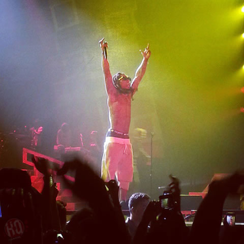 Lil Wayne在德国汉堡举行America’s Most Wanted演唱会 (9张照片)