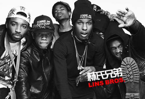 A$AP Rocky和他的A$APMob团体在2013 BET Cypher (歌词/ Lyrics)